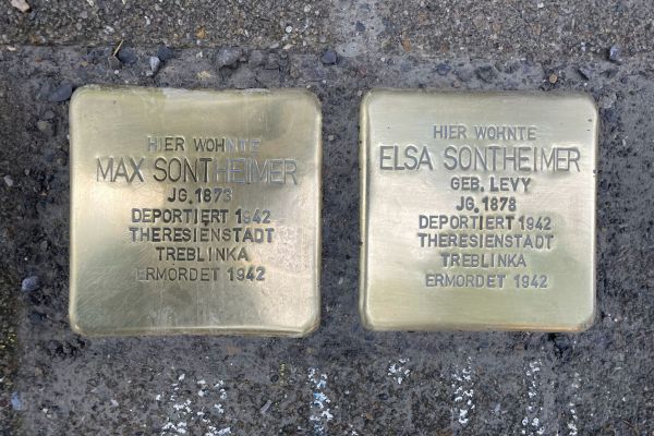Stolpersteinverlegung