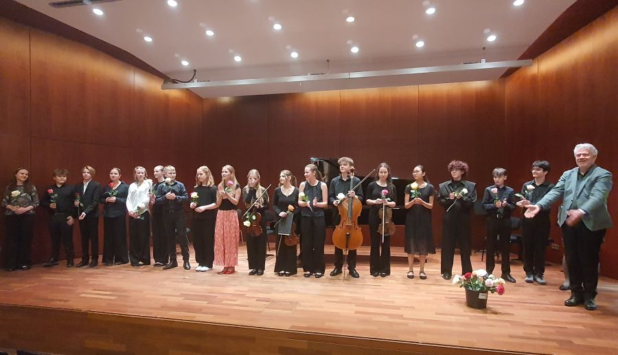 Abschlusskonzert des Meisterkurses in der HMDK