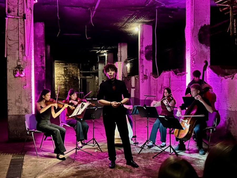 Das Sinfonieorchester des Eberhard-Ludwigs-Gymnasiums begeistert beim Musikfest in Bad Cannstatt  